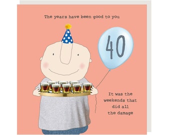 Acheter Carte D'anniversaire 40 Ans - Cards And Invitations - Editi