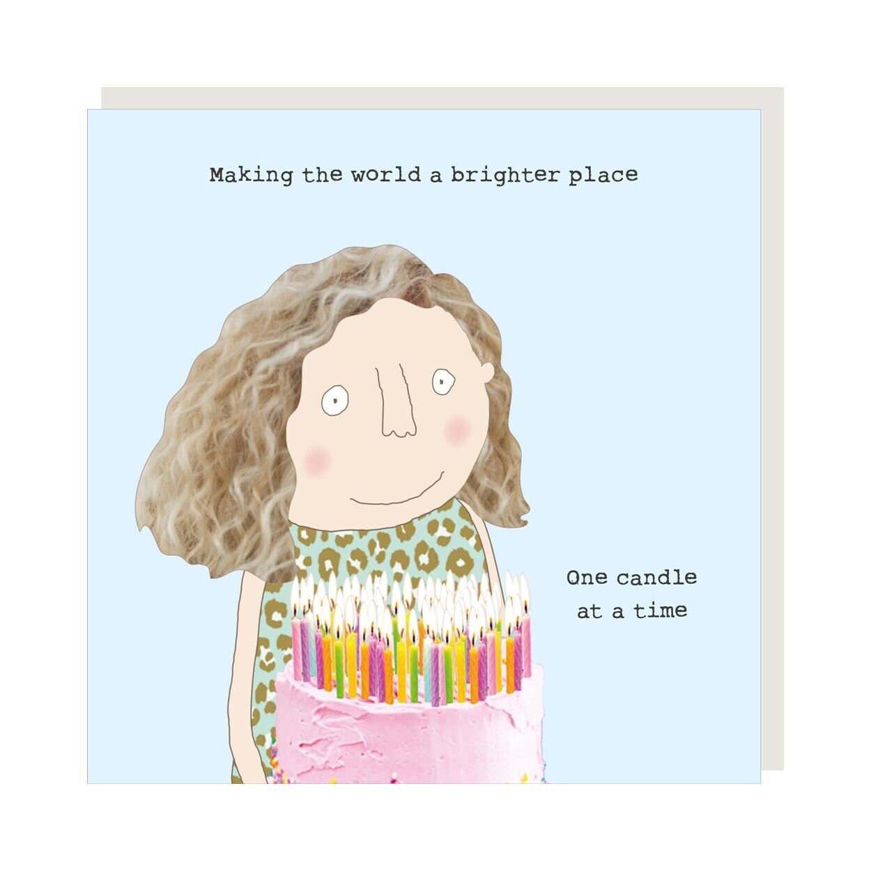 Brighter Place Birthday Card | Birthday Card for Her