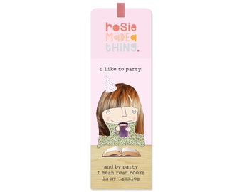 I Like to Party Bookmark | Funny Bookmark | Bookmark for Women