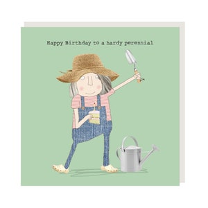 Hardy Perennial Birthday Card | Birthday Card for Her