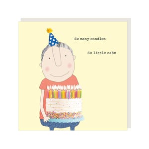 carte d'anniversaire de bougies | Carte d'anniversaire pour lui