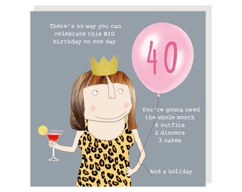 40th Birthday girl 40 bday