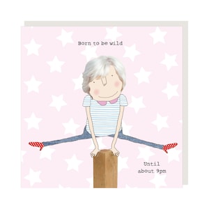 Wild Until 9 Greetings Card