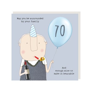 70e anniversaire carte garçon 70 supportable