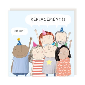 d'anniversaire pour remplacement de la hanche | Carte d'anniversaire sans distinction de sexe