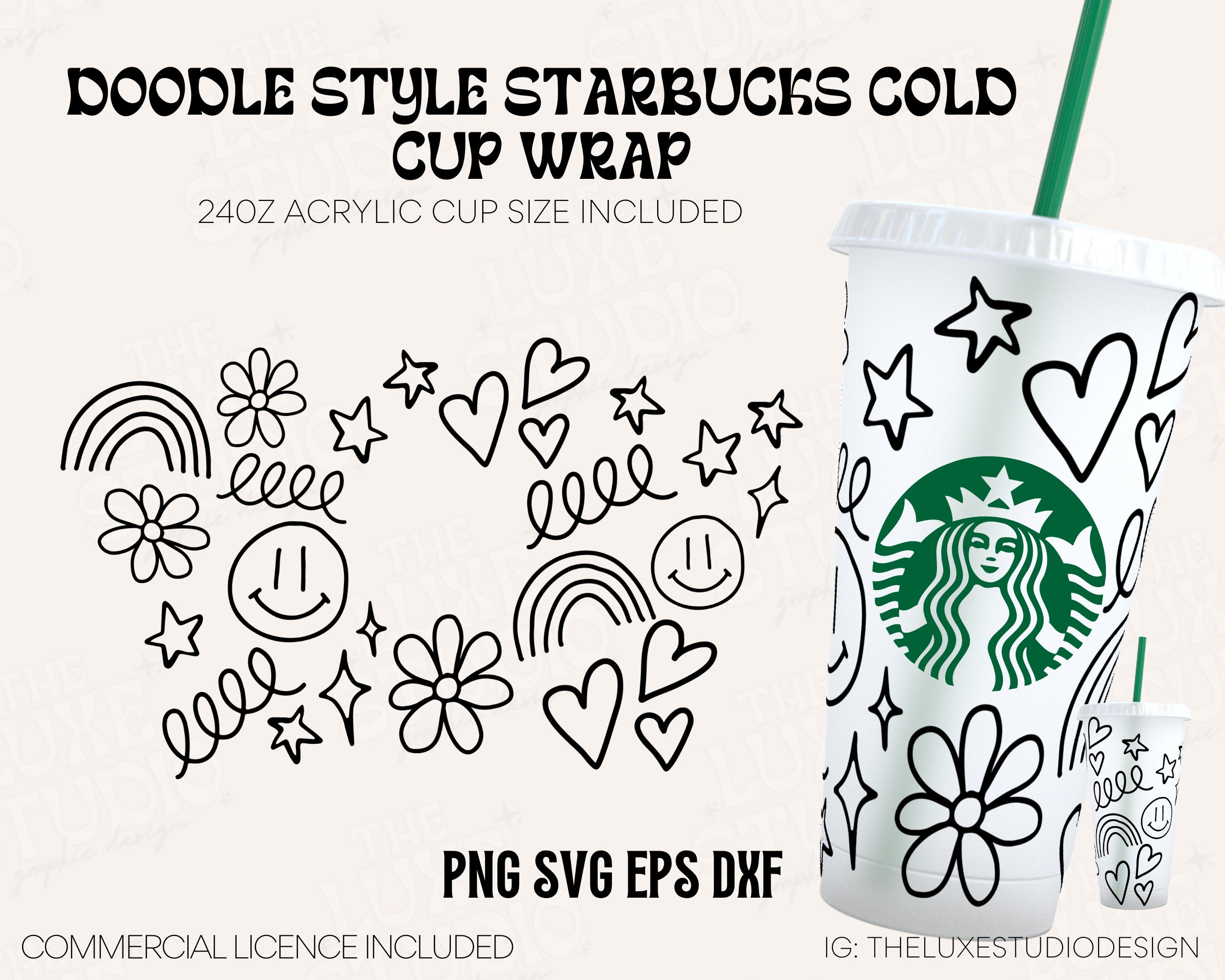 starbucks cold cup wrap Archives - Poofy Cheeks