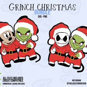 Jack Skellington Grinch Costume Switch BFF SVG -  Portugal