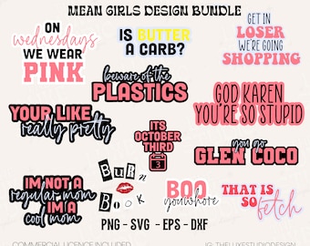 mean girls stickers etsy