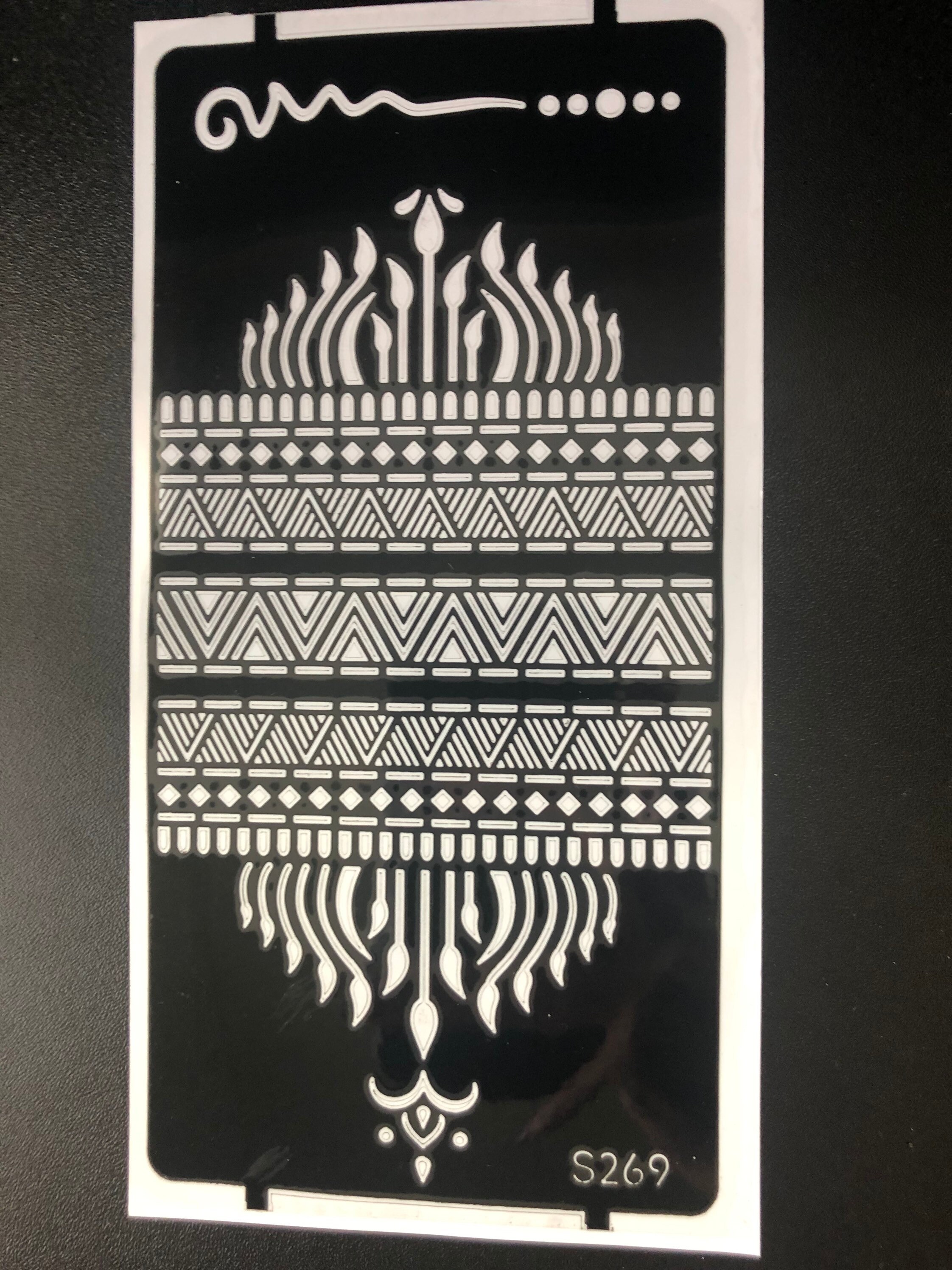 Henna Tattoos Reusable Stencils - Etsy