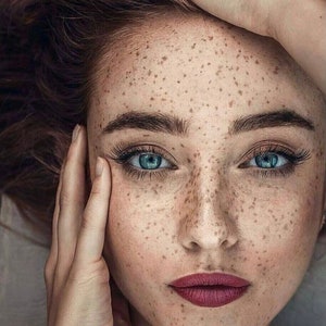 Natural Temporary fake face freckles henna cone with instructions || Chemical free, Skin safe, all natural organic henna cone