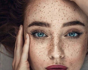 Natural Temporary fake face freckles henna cone with instructions || Chemical free, Skin safe, all natural organic henna cone