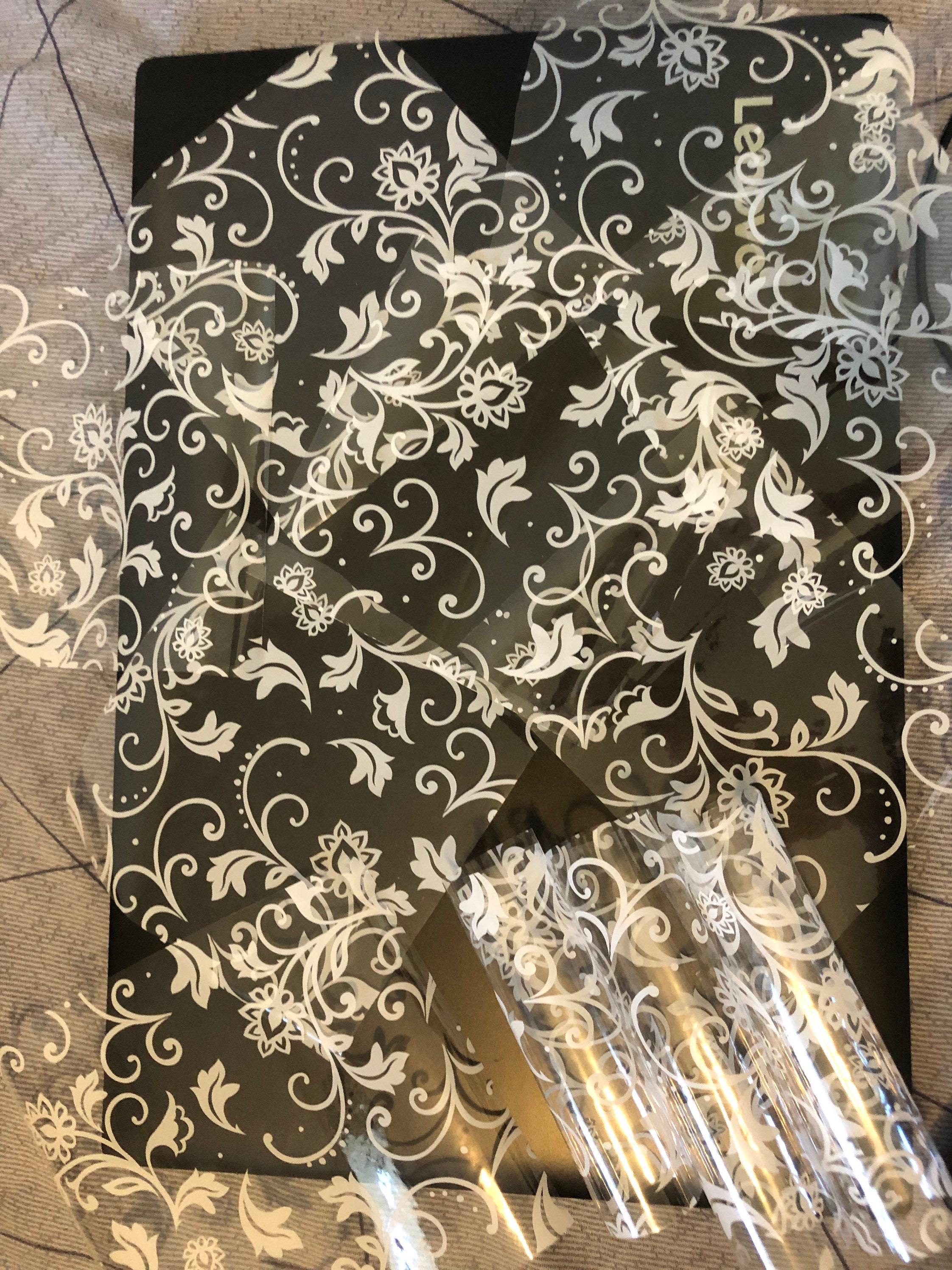 Henna cone pre cut cellophane sheets pack of 20 sheets 4x8 Etsy