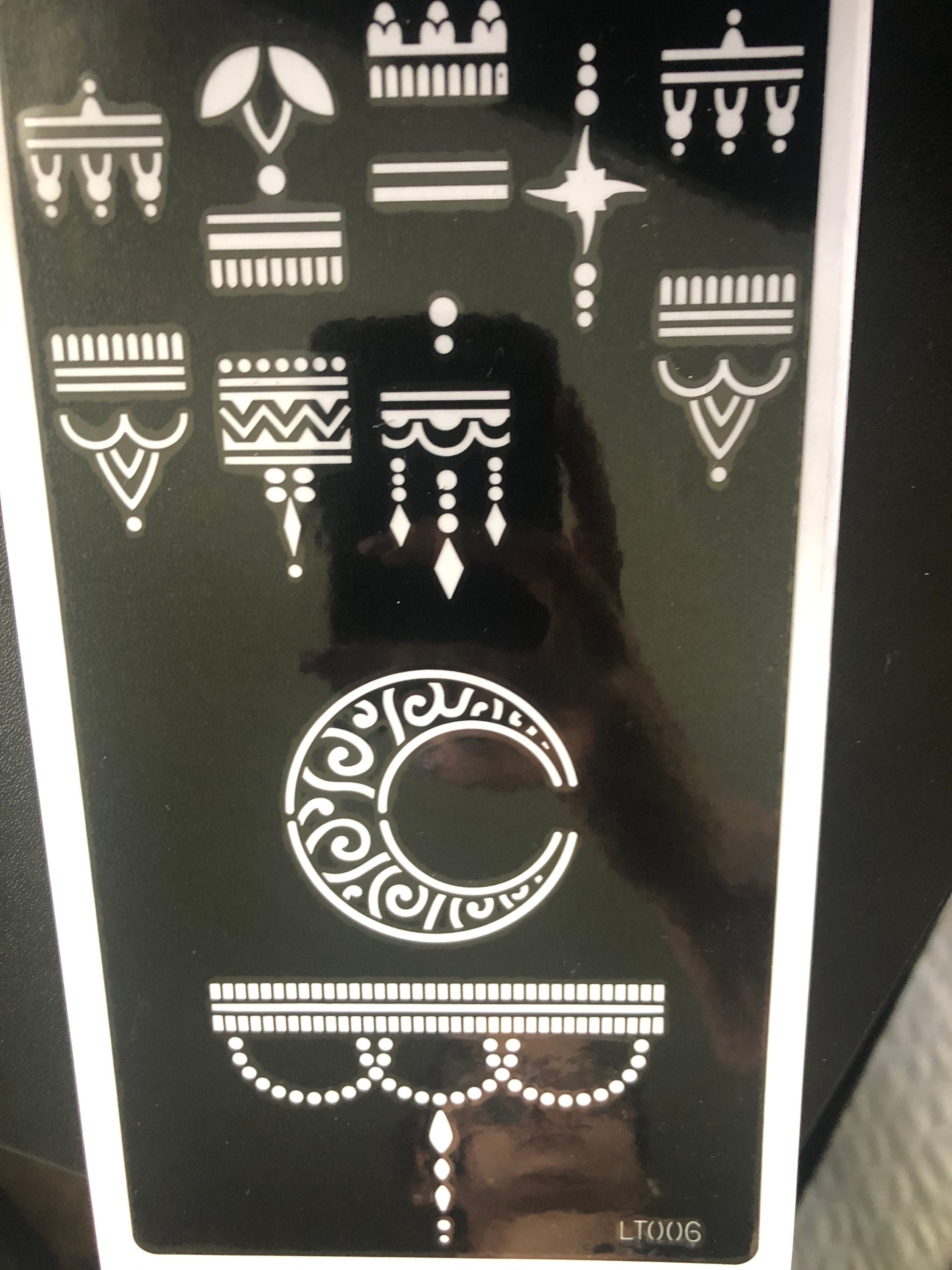 Make Your Own Henna Tattoos. Includes Henna Cone and Stencil Etsy