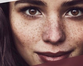 Face Freckles Henna Cone | Temporary Freckles, Free Stencil