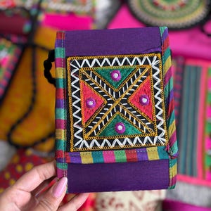 Hand Embroidered Wallet