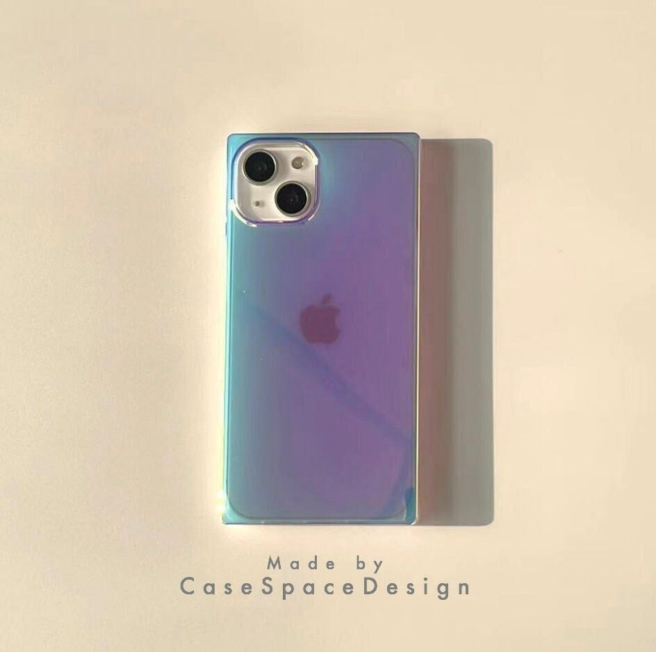 Square Laser Iphone 13 12 11 Pro Max Case Iphone 13 12 Mini Etsy Ireland