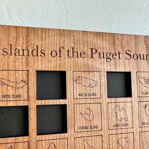 Liste des seaux des îles du Puget Sound | Nord-ouest du Pacifique de Washington | Conseil de voyage WA | Carte de Wood Mountain