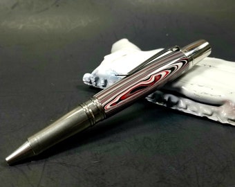 Handmade Fordite Pen - MOPAR Fordite - Made in the USA - Ballpoint Pen - Christmas Gift - Birthday - Graduation - Stationery - Father's Day