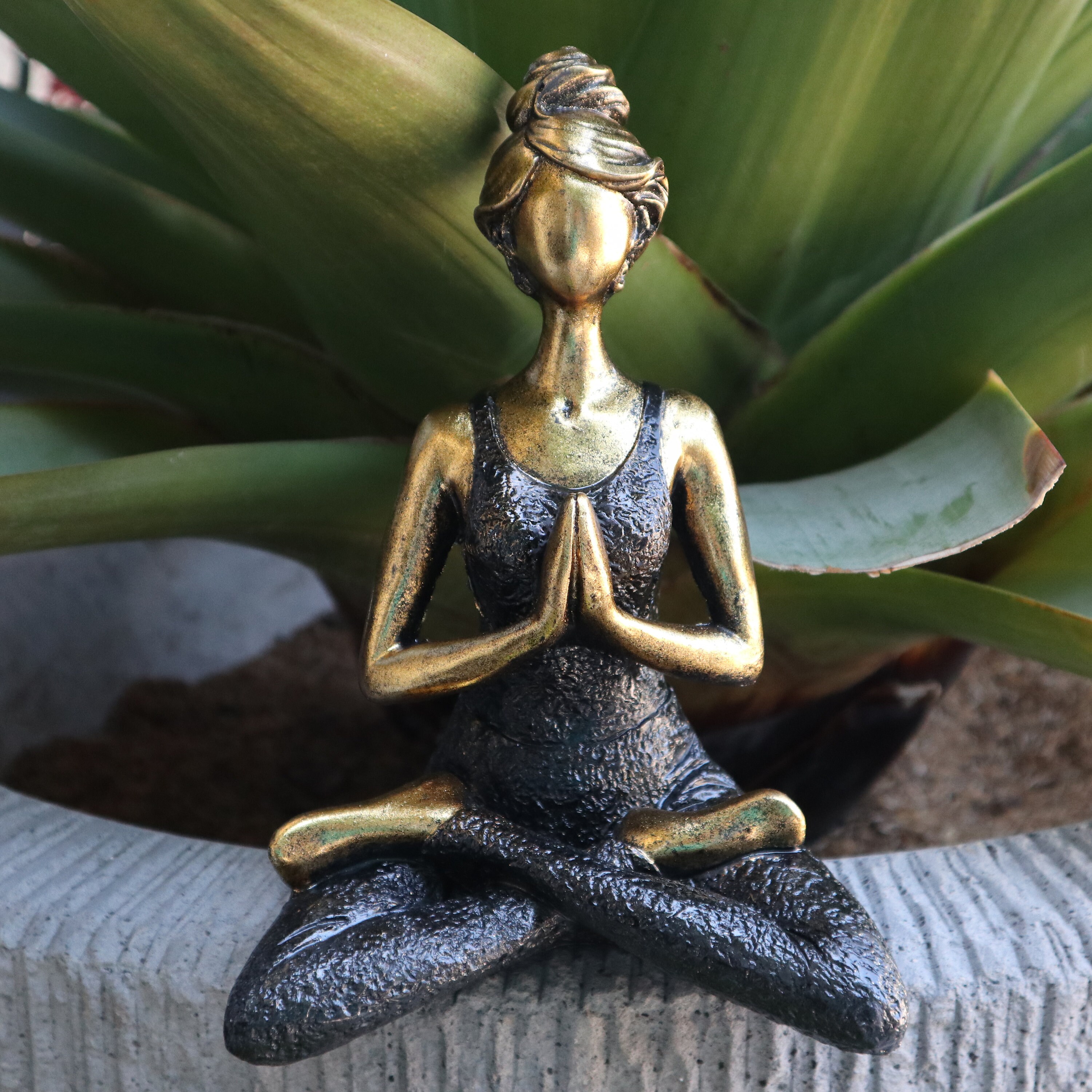 Yoga Lady Figurine Yoga Ornament Excercise Ornament Yoga Etsy UK