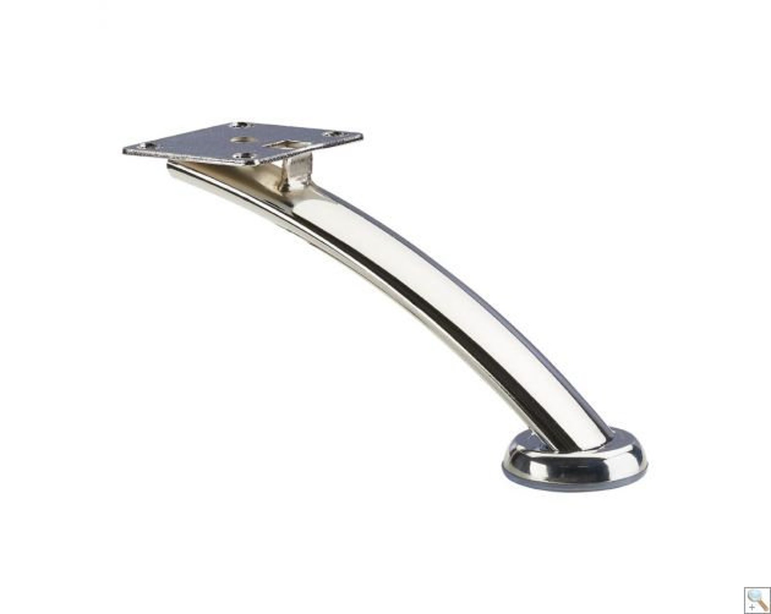 Chrome Furniture Leg Sofa Leg Polished Chrome Corner Chair Etsy