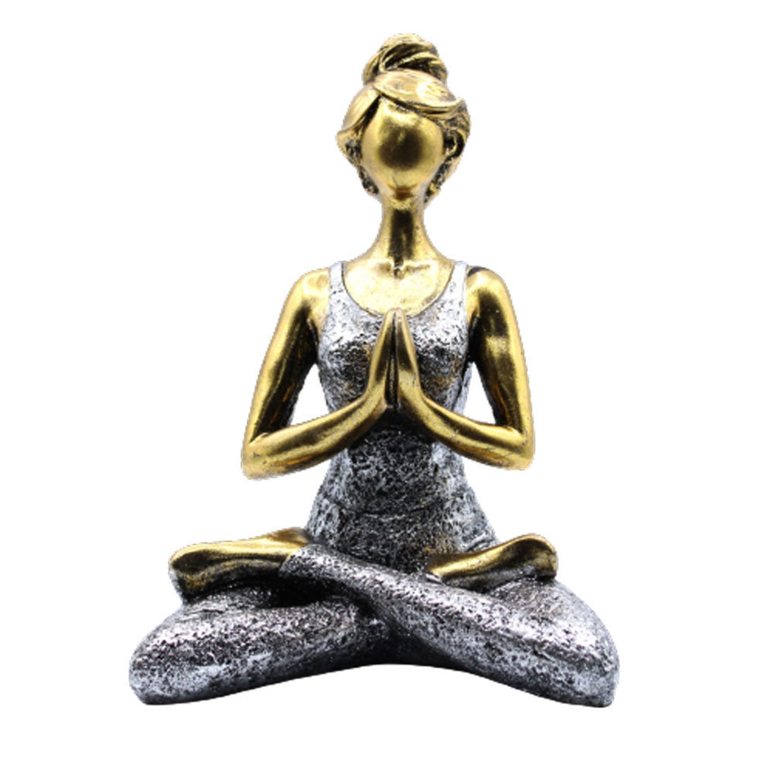 Yoga Lady Figurine Yoga Ornament Excercise Ornament Yoga Etsy