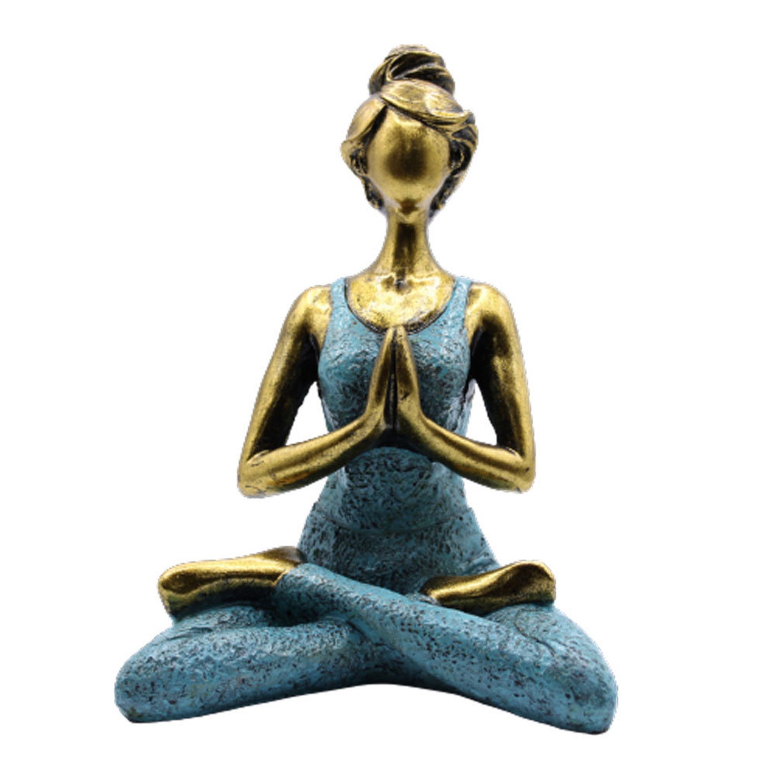 Yoga Lady Figurine Yoga Ornament Excercise Ornament Yoga Etsy