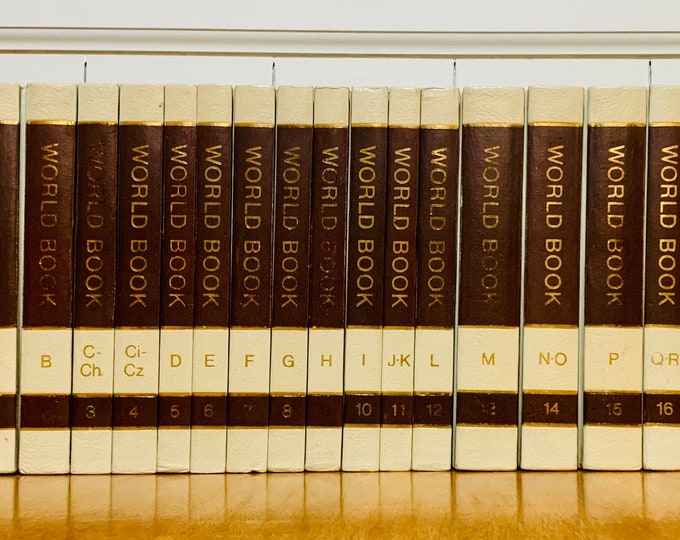1978 World Book Encyclopedia Set, Complete 22 Volume Set - Etsy