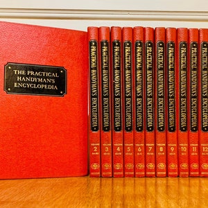 The Practical Handyman's Encyclopedia, 1963, The Complete Illustrated Do It Yourself Library for Home & Outdoors