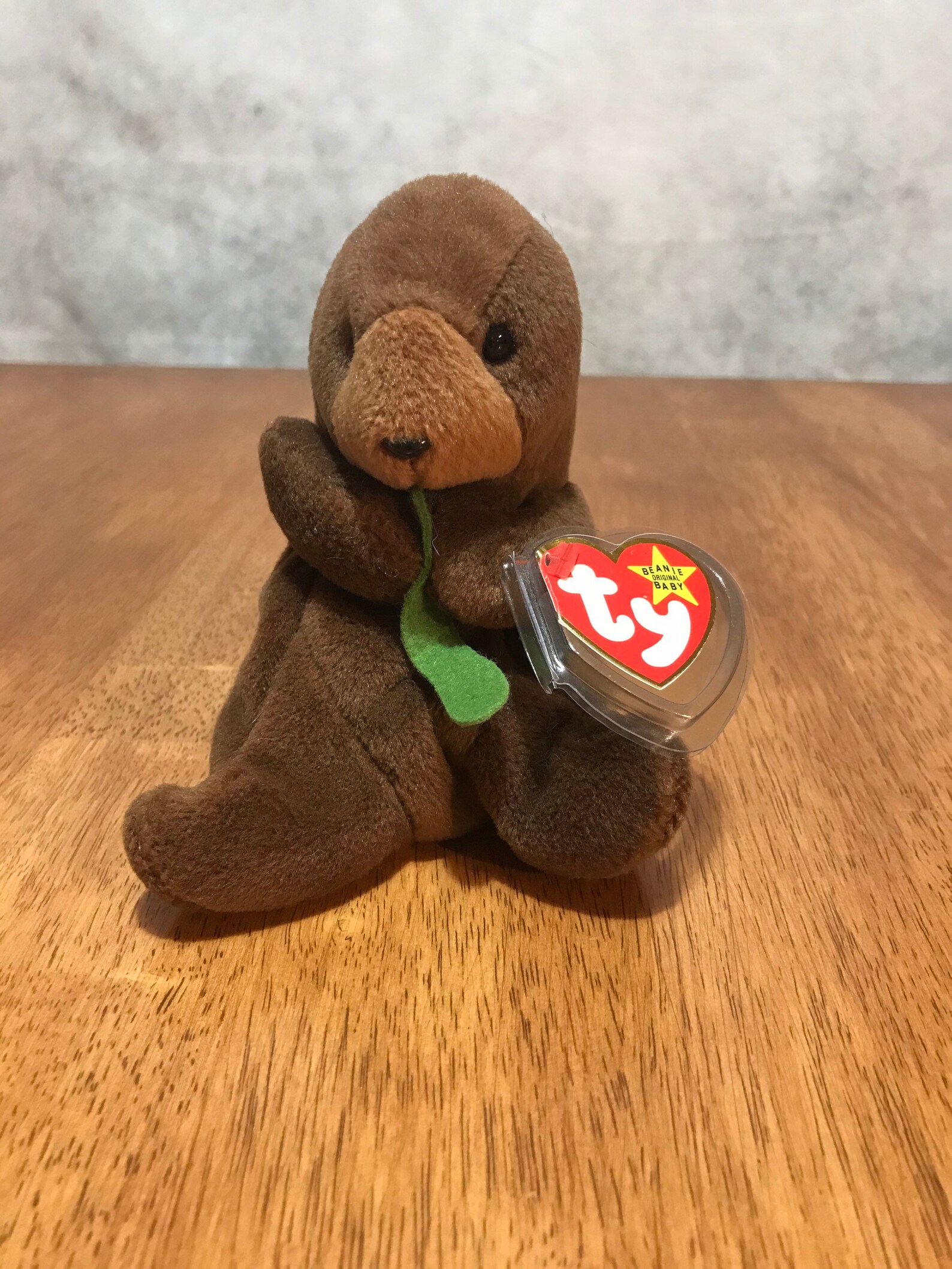 TY Beanie Babies Seaweed the Otter Vintage Etsy