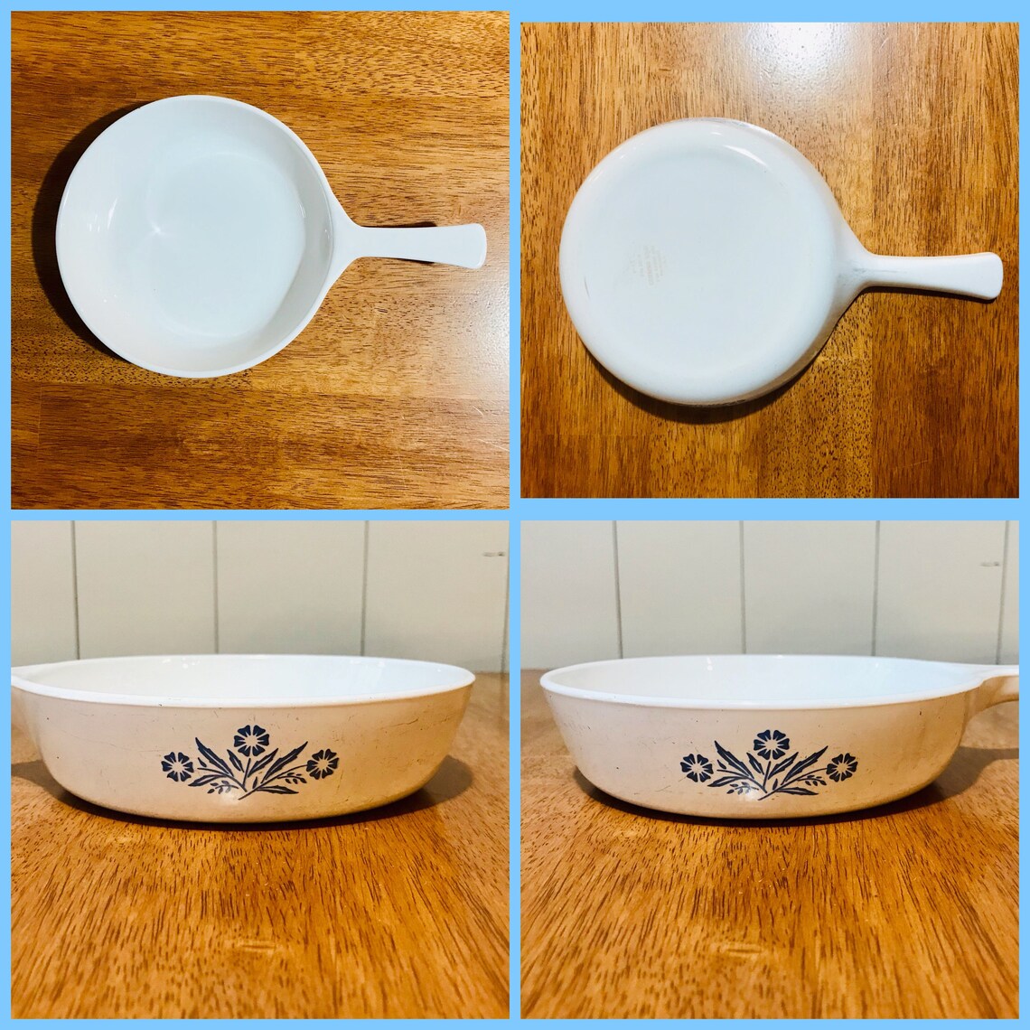 Corning Ware Blue Cornflower Complete Baking Set Vintage Etsy