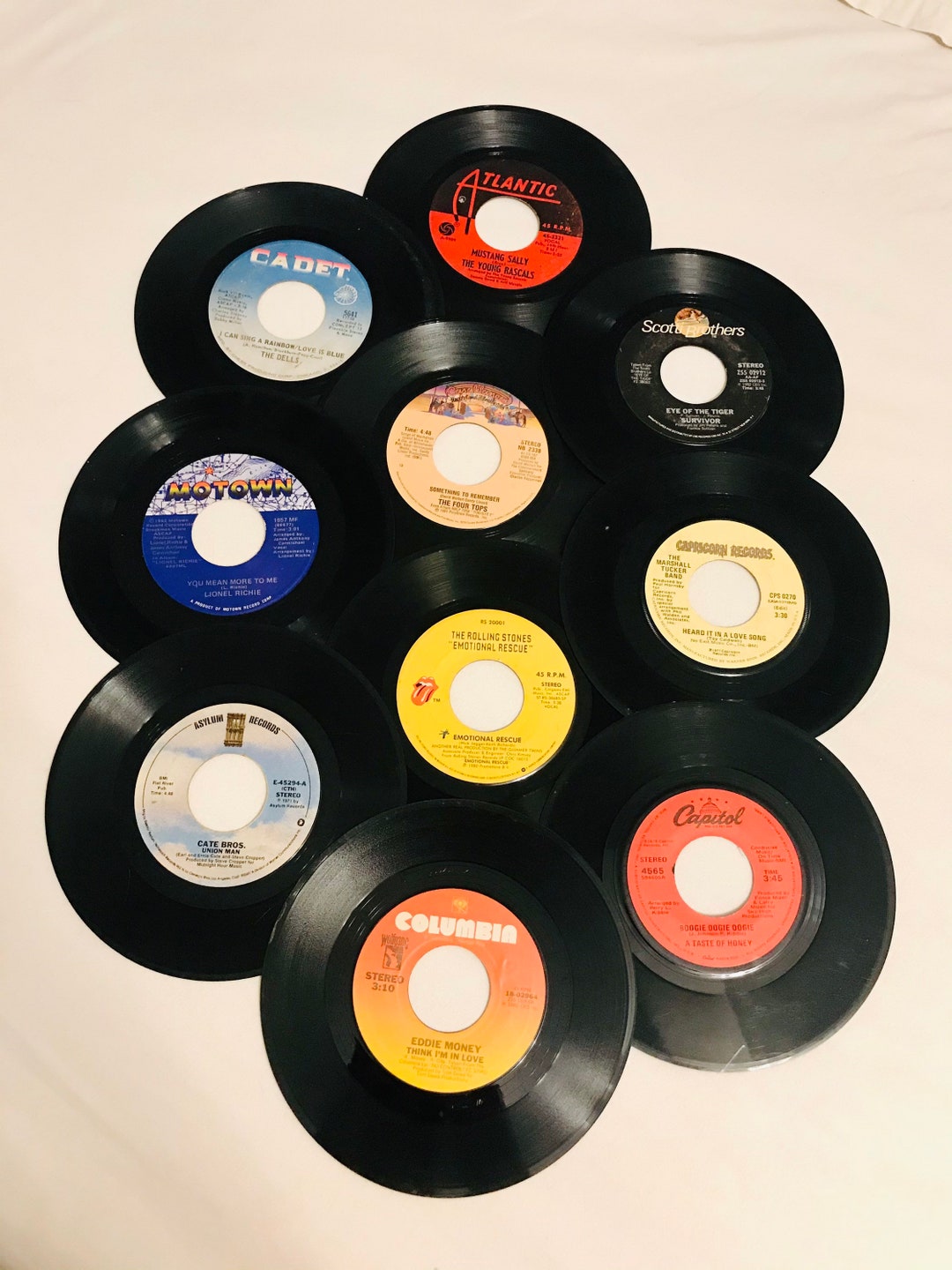 12 Inch Vinyl Records, Crafting, Decorating, Vintage, Various