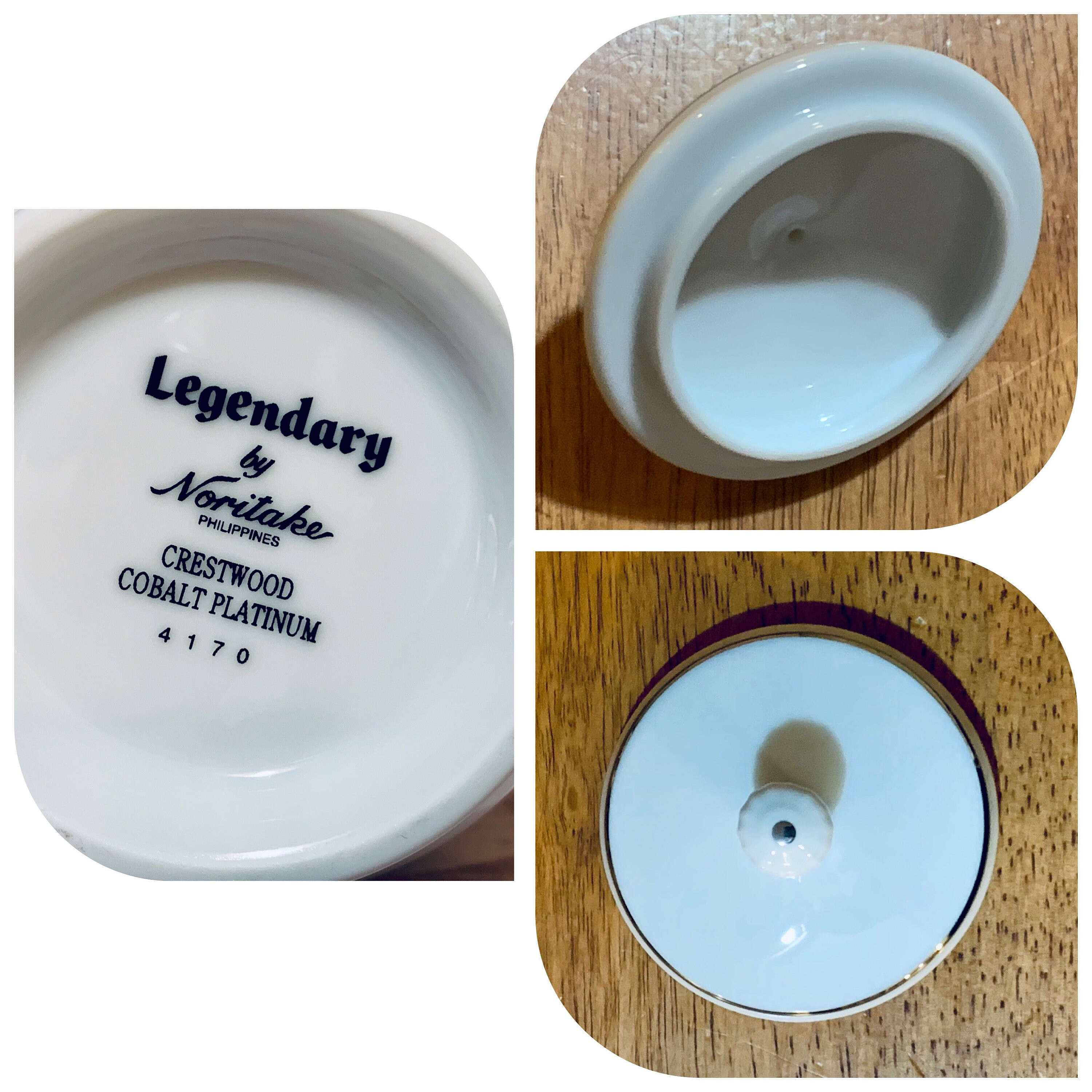 Legendary by Noritake 4170 Crestwood Cobalt Platinum - Etsy