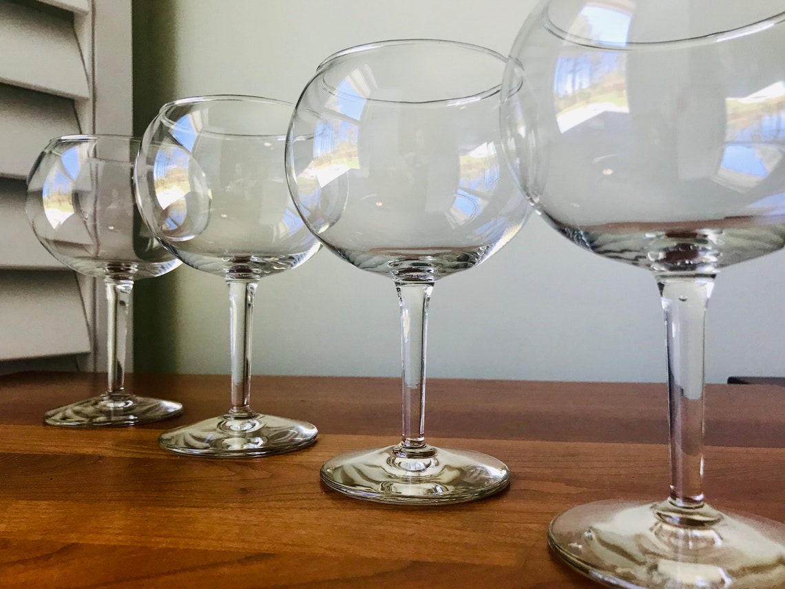 Rare Princess House Wine Glasses in the Resilience Pattern Etsy
