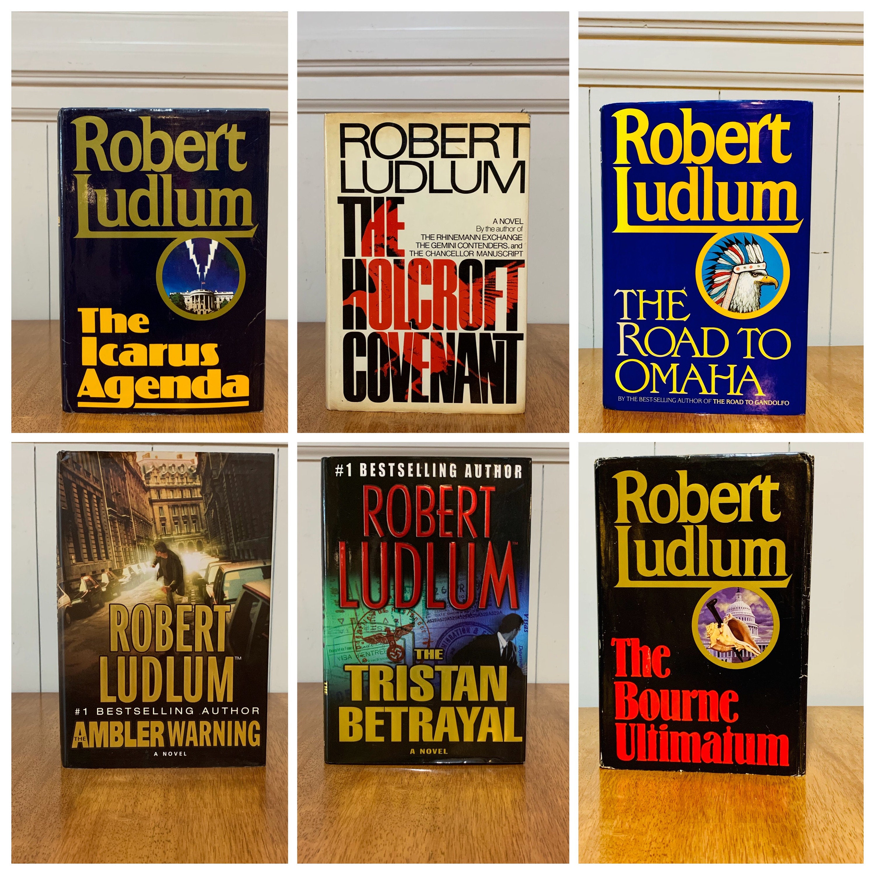 Robert Ludlum Novels - Etsy