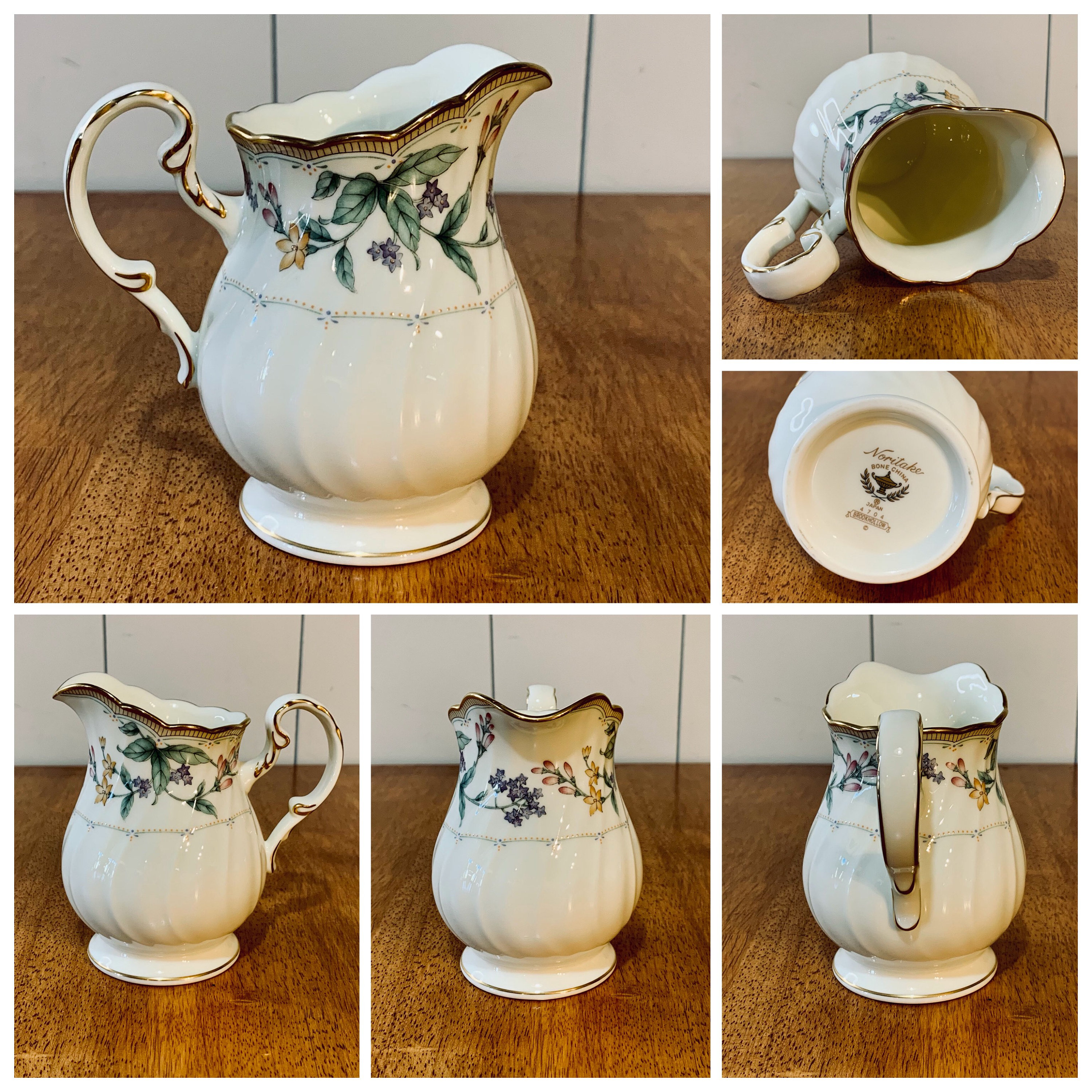 　Bone China Phoenix Bone China, Gilt Chintz - No Teacup Plate Only -G