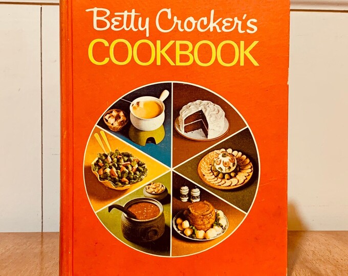 Betty Crocker's Cookbook, 1972, Vintage, Pie Cook Book Etsy