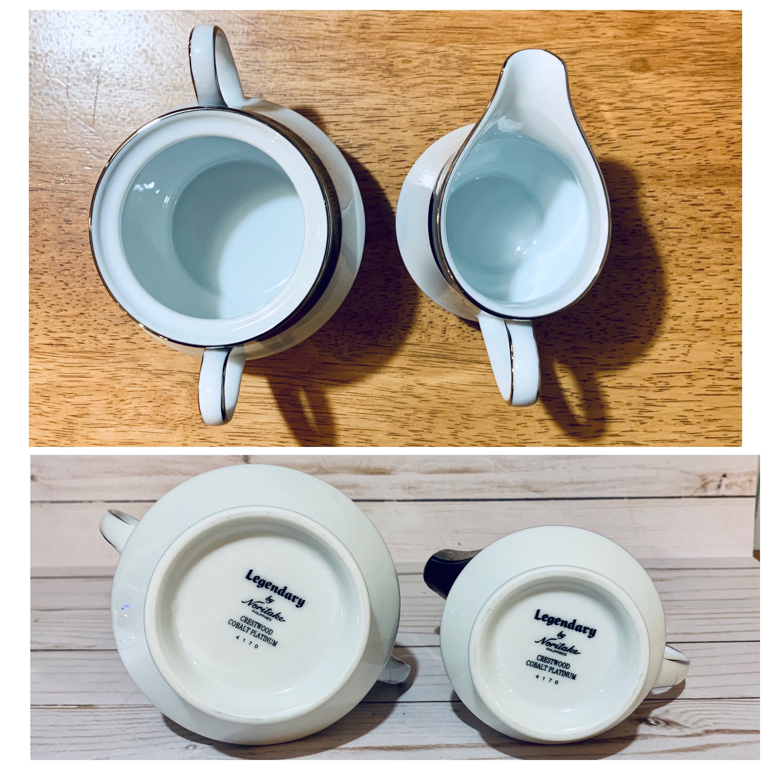Legendary by Noritake 4170 Crestwood Cobalt Platinum - Etsy