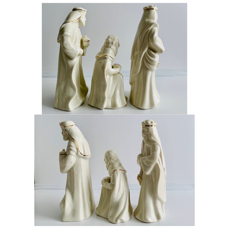Mikasa Holiday Splendor White Nativity Set 8 Pieces Etsy