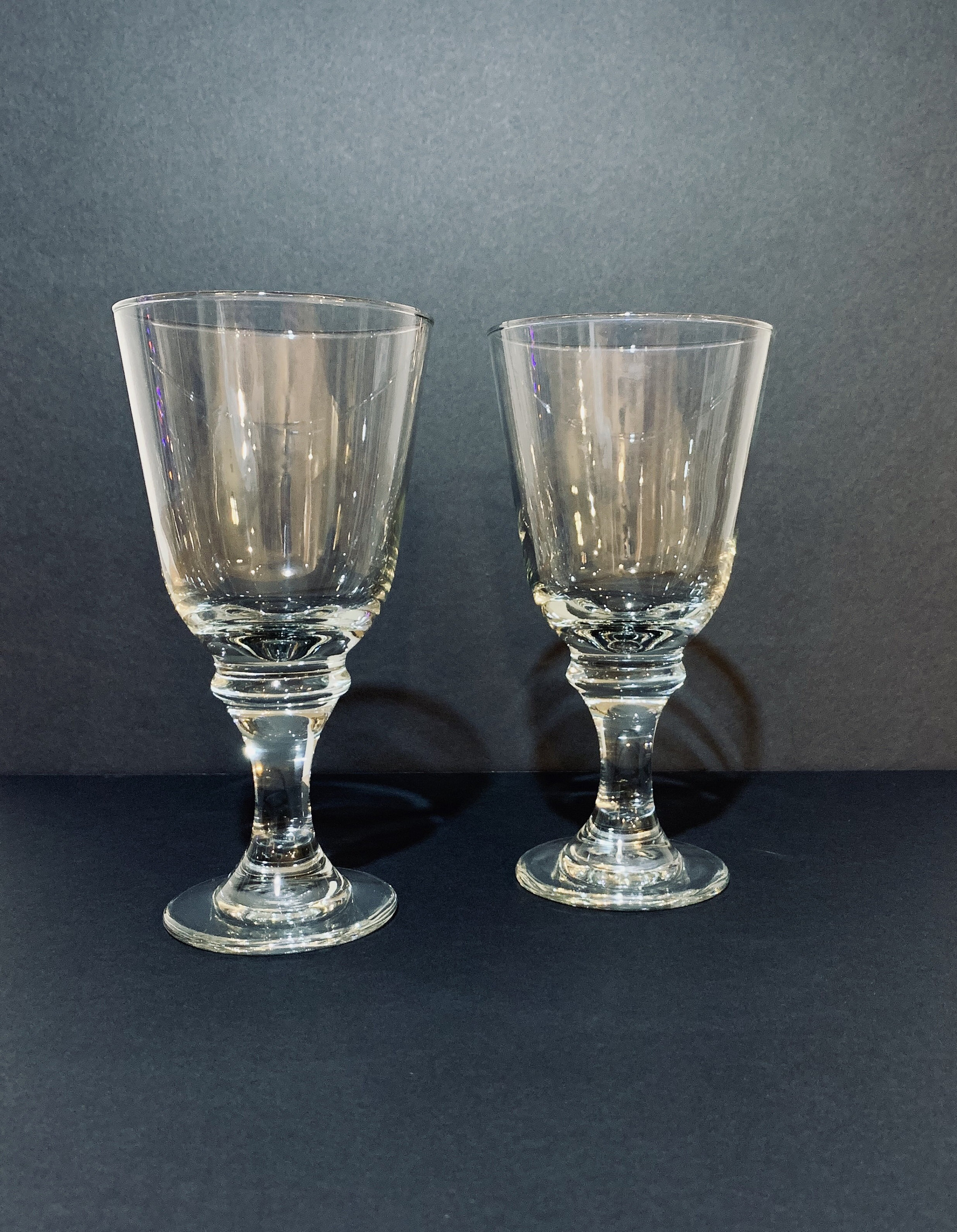 wine glass napkins Elijah Small Scissor-Cut Wine Glass, 12 oz