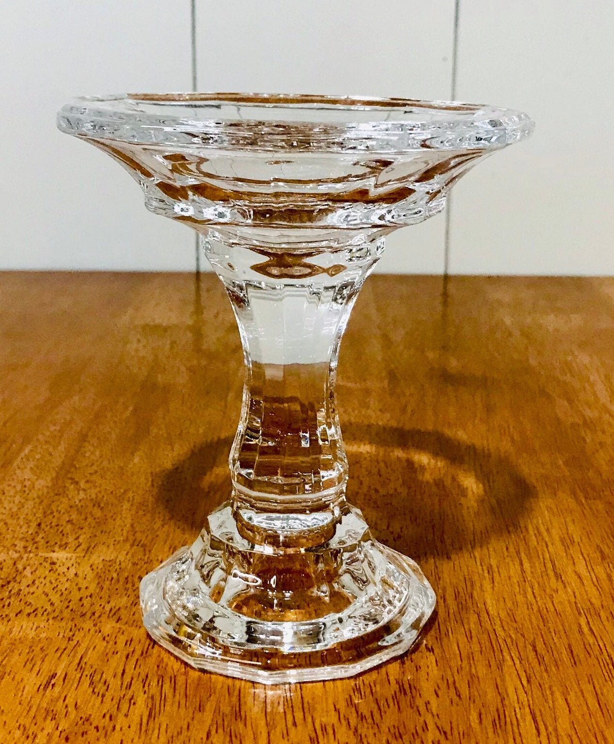 Lead Crystal Hurricane Lamp 2 Piece St. Etsy