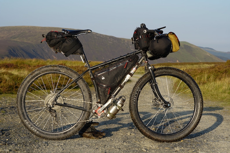 Custom full frame bag for bikepacking image 5