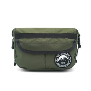 3 in 1 Bag - Hip Pouch -Handlebar Bag -Front Pouch olive green