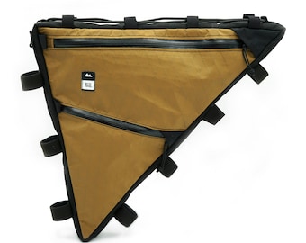 Custom full frame bag for bikepacking
