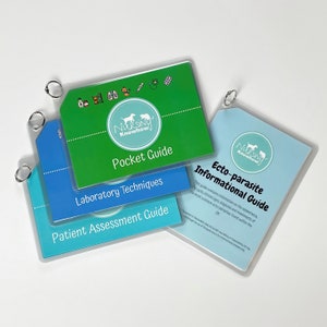 The Full Set - Vet Nurse Pocket Guide, Vet Tech, Veterinary Student, Vet Resources