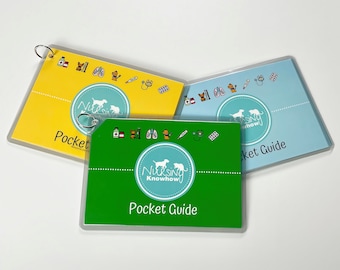 Vet Nurse Pocket Guide - Vet Tech Scrub Pocket Essentials, Veterinary Student Practice Cards