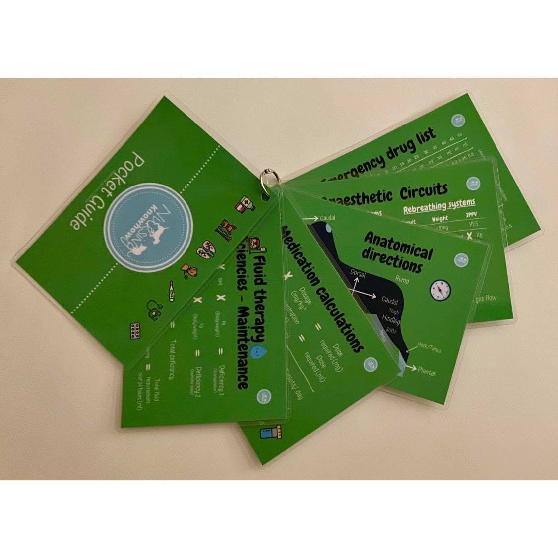 Vet Nurse Pocket Guide. Vet Tech Scrub Pocket Essentials Etsy