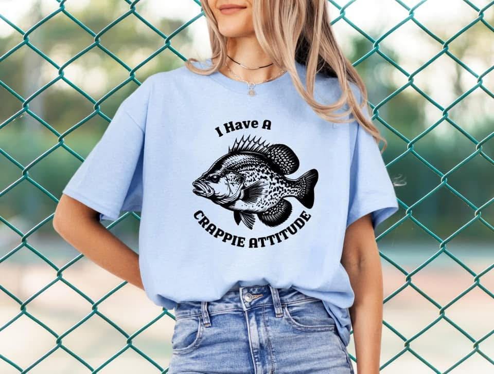 Crappie Attitude - Etsy