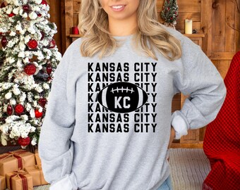Kansas City Football | Kansas City Football T-Shirt | Kansas City Football Long Sleeve Tee
