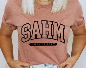 SAHM University Crewneck | SAHM University T-Shirt | SAHM University Long Sleeve Tee