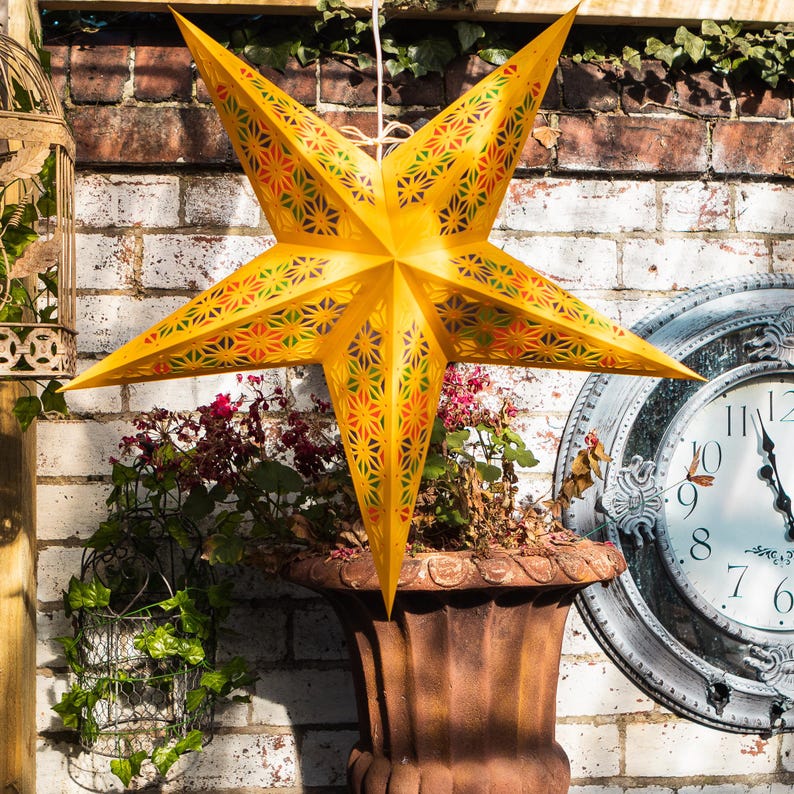 Ethically produced lantern for spring